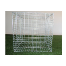 ISO Factory Prices galvanized 2mx1mx1m stone cage baskets gabion box gabion wire mesh hexagonal wire mesh for sale